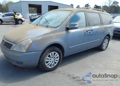 2012 Kia Sedona Lx из США, поврежденный, VIN KNDMG4C7XC6466744